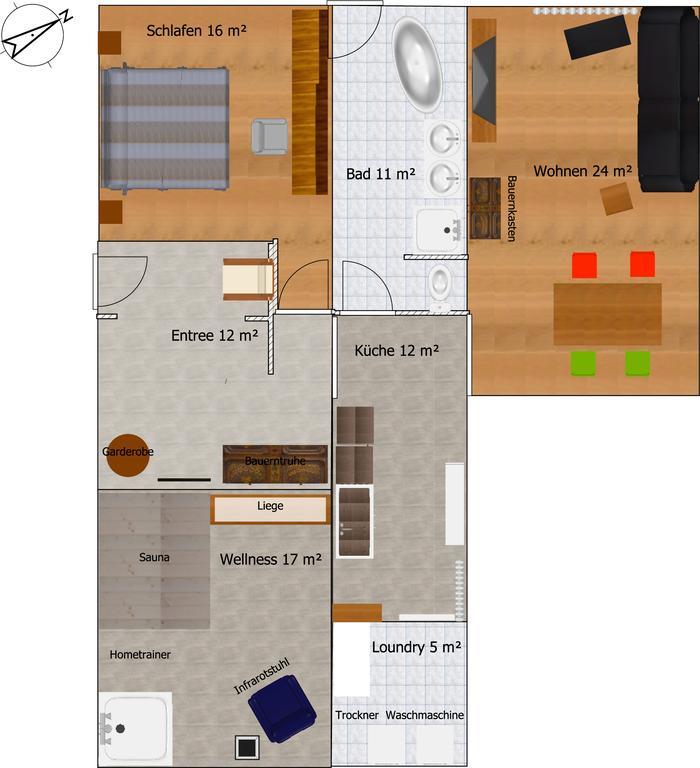 Gerda Wellness Apartment Grinzens Ngoại thất bức ảnh
